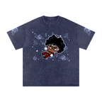 Reach4TheStars®-Snow Washed Oversized Cotton T-Shirt