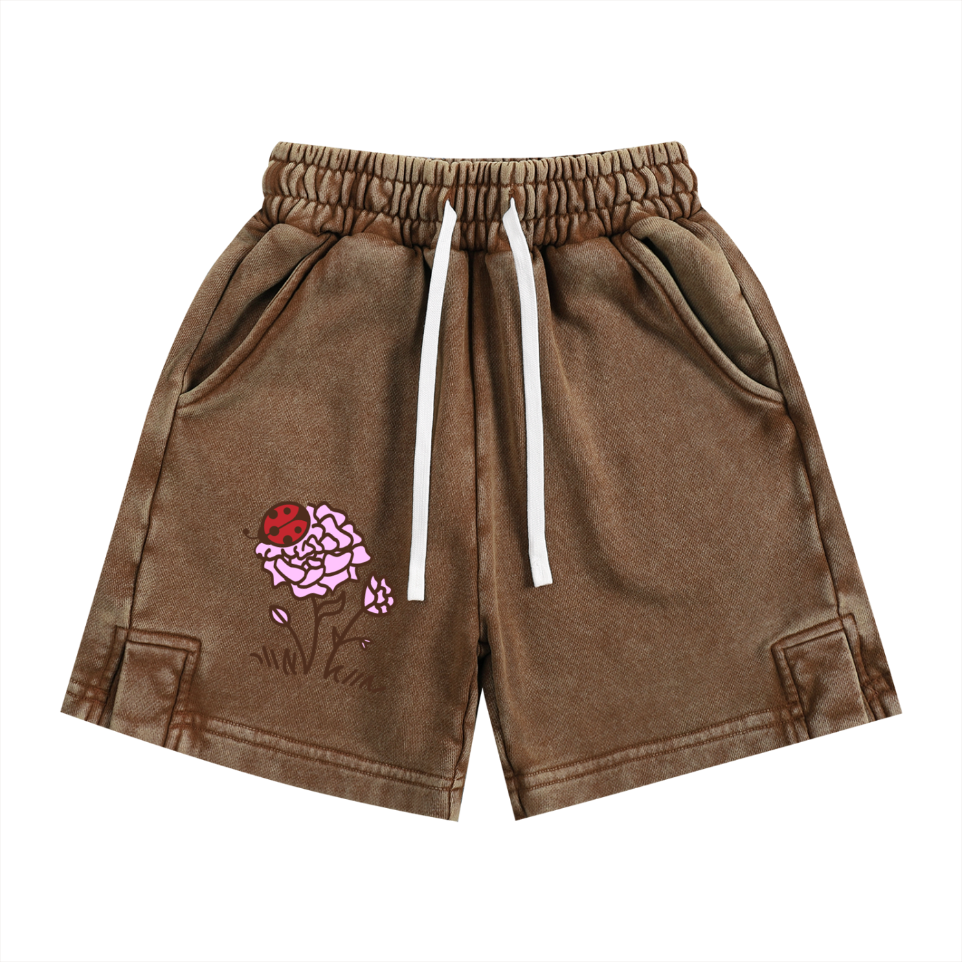 FRIENDSHIP- Snow Washed Kids Shorts