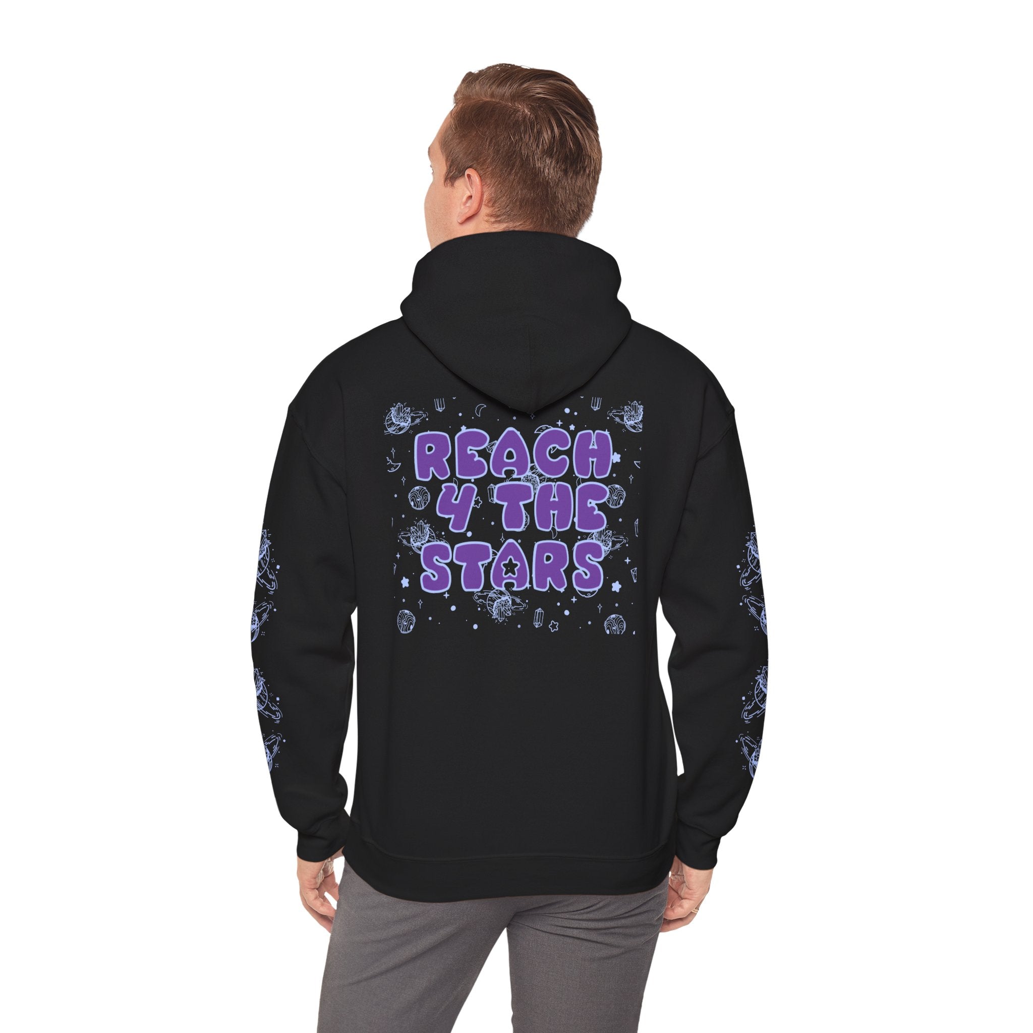 Reach4TheStars®- Unisex Heavy Blend™ Hooded Sweatshirt (Stellar)