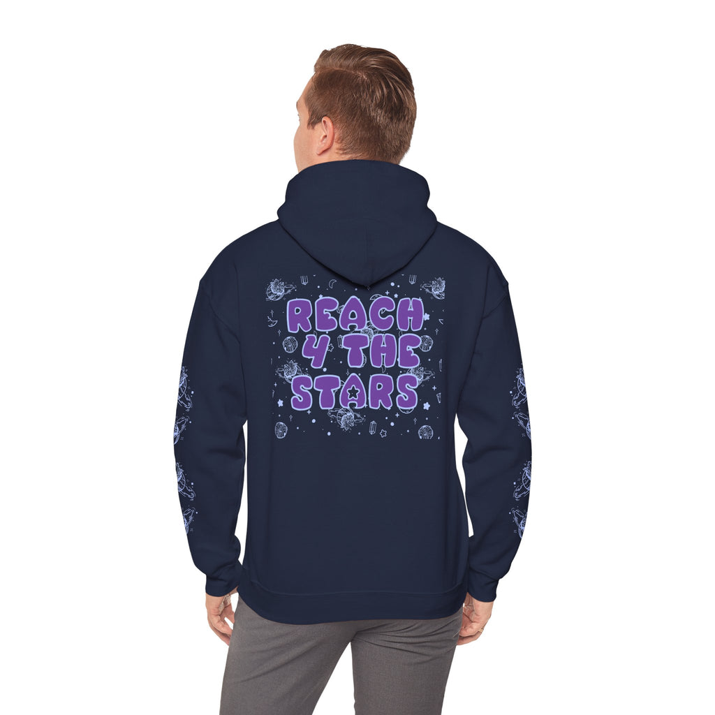 Reach4TheStars®- Unisex Heavy Blend™ Hooded Sweatshirt (Stellar)
