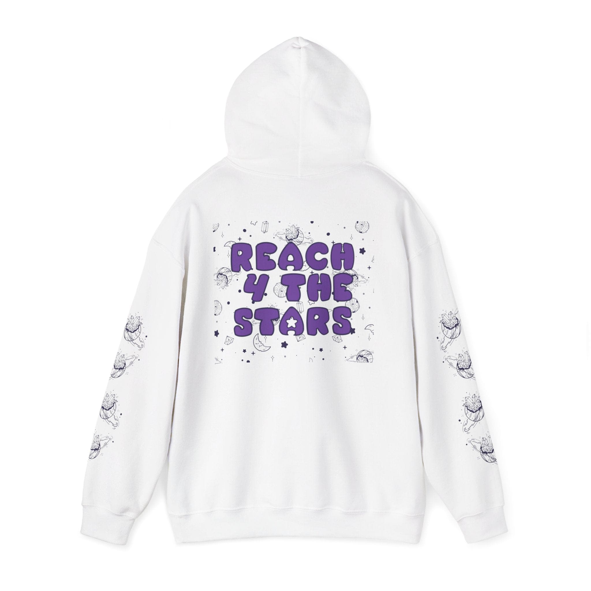 Reach4TheStars®- Unisex Heavy Blend™ Hooded Sweatshirt (Black Hole)