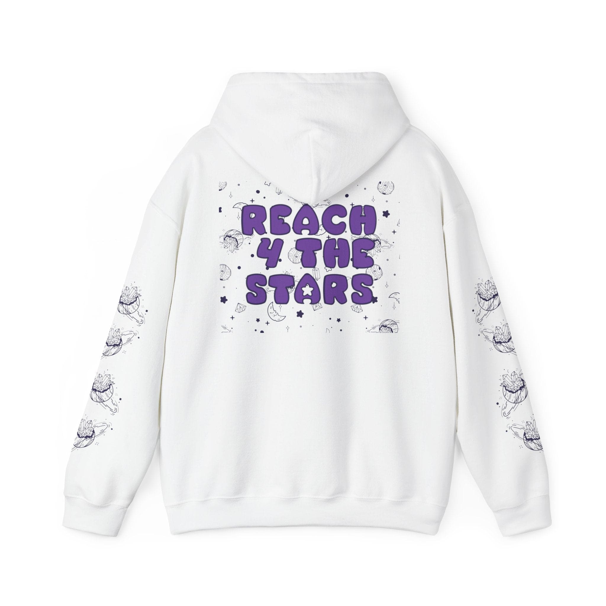 Reach4TheStars®- Unisex Heavy Blend™ Hooded Sweatshirt (Black Hole)