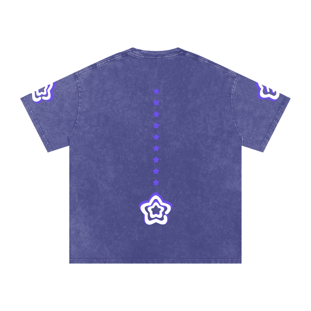 StarGazer®-Snow Washed Oversized Cotton T-Shirt
