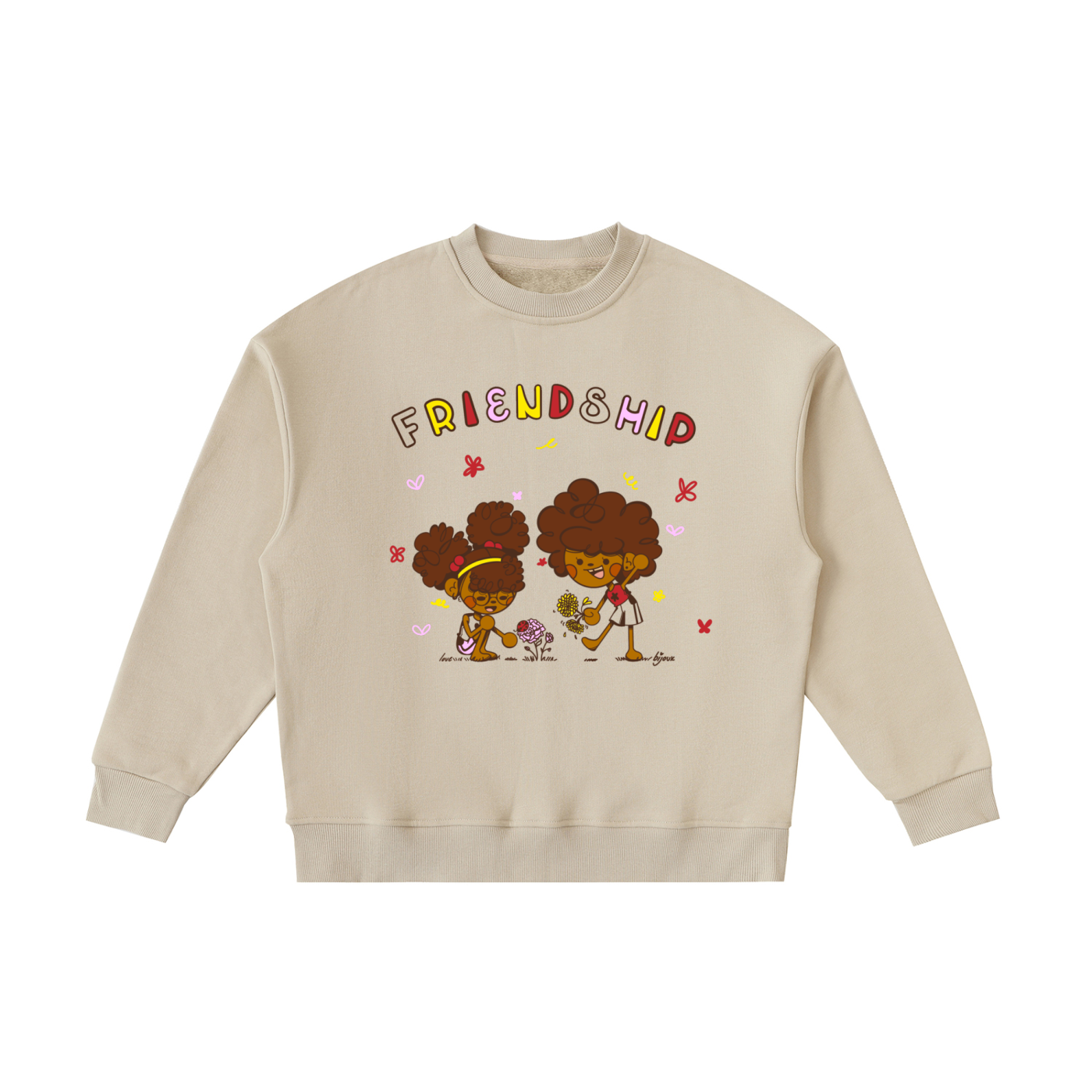 FRIENDSHIP- Essential Fleece Kids Crewneck Sweatshirt