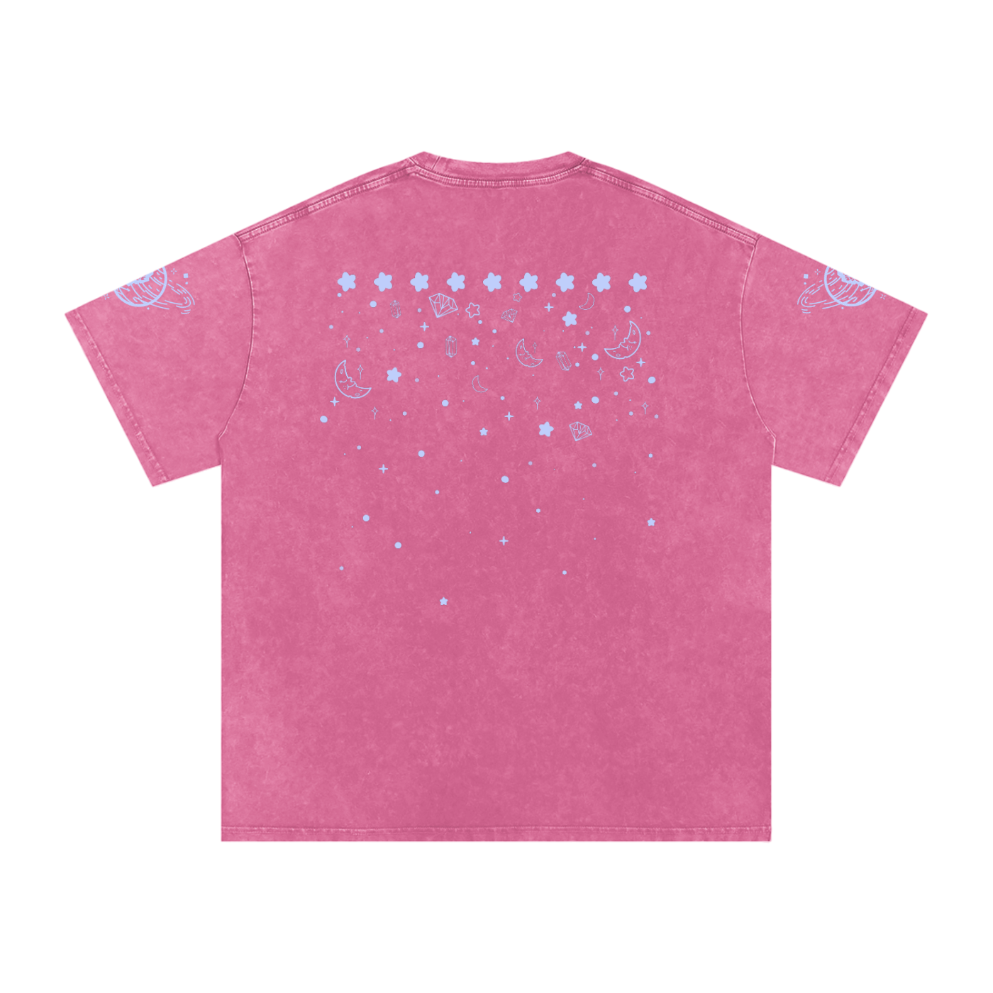 Reach4TheStars®-Snow Washed Oversized Cotton T-Shirt