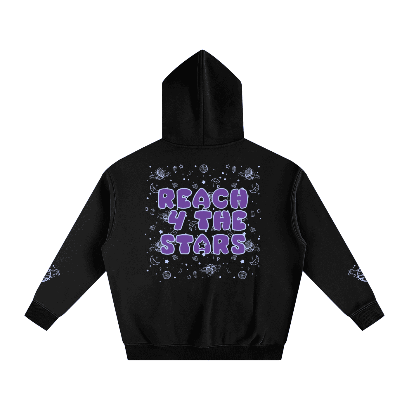 Reach4TheStars® Oversize Fleeced Hoodie