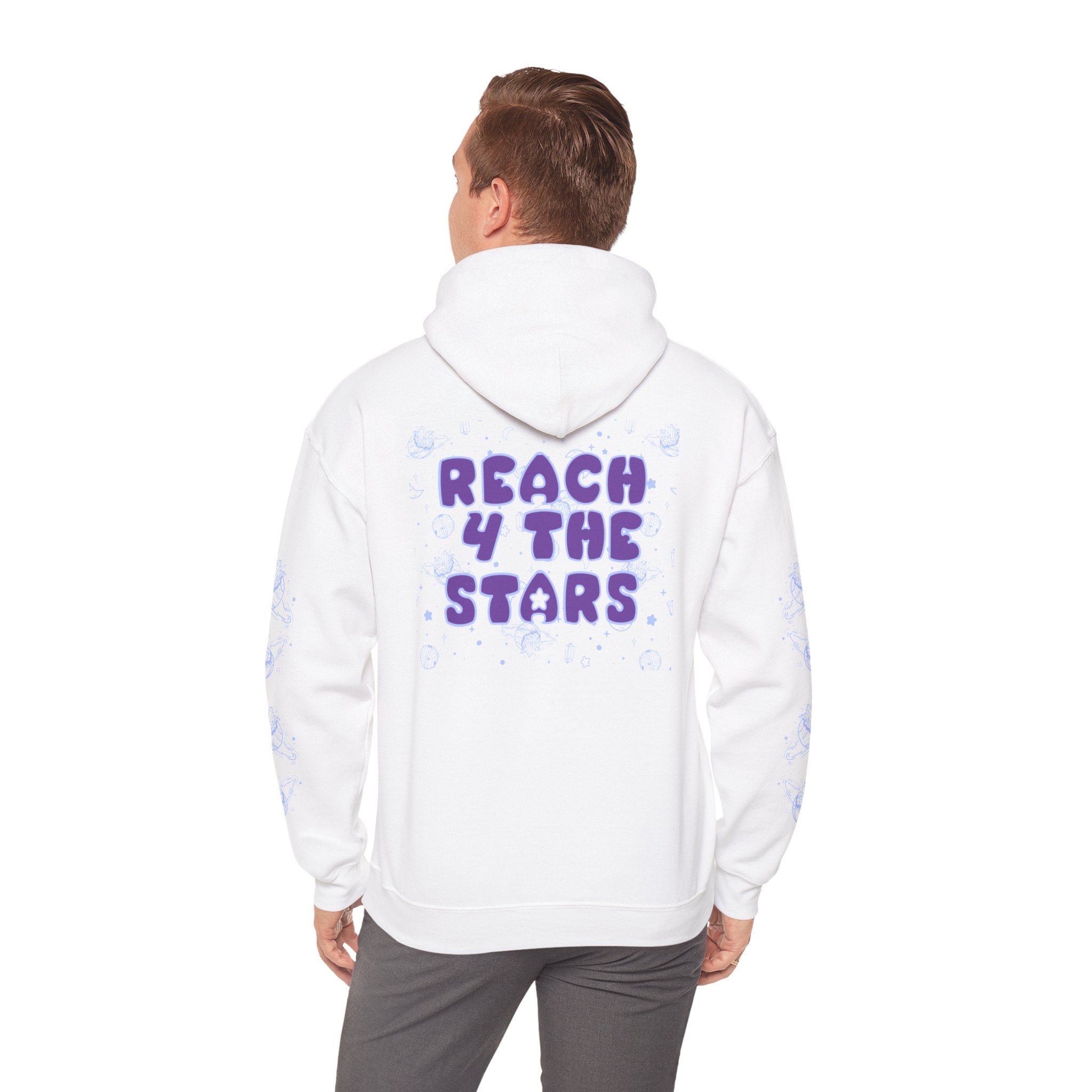 Reach4TheStars®- Unisex Heavy Blend™ Hooded Sweatshirt (Stellar)