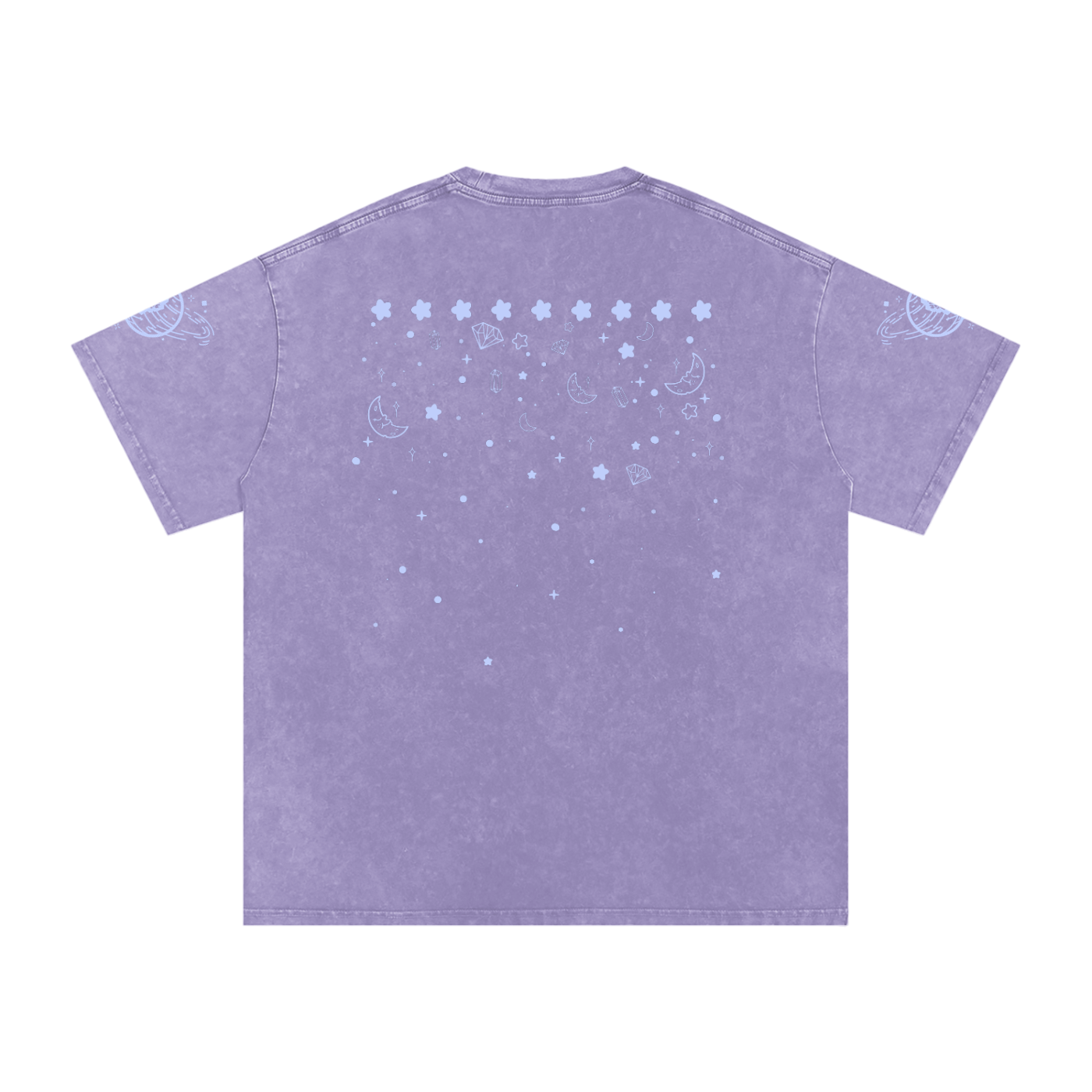 Reach4TheStars®-Snow Washed Oversized Cotton T-Shirt