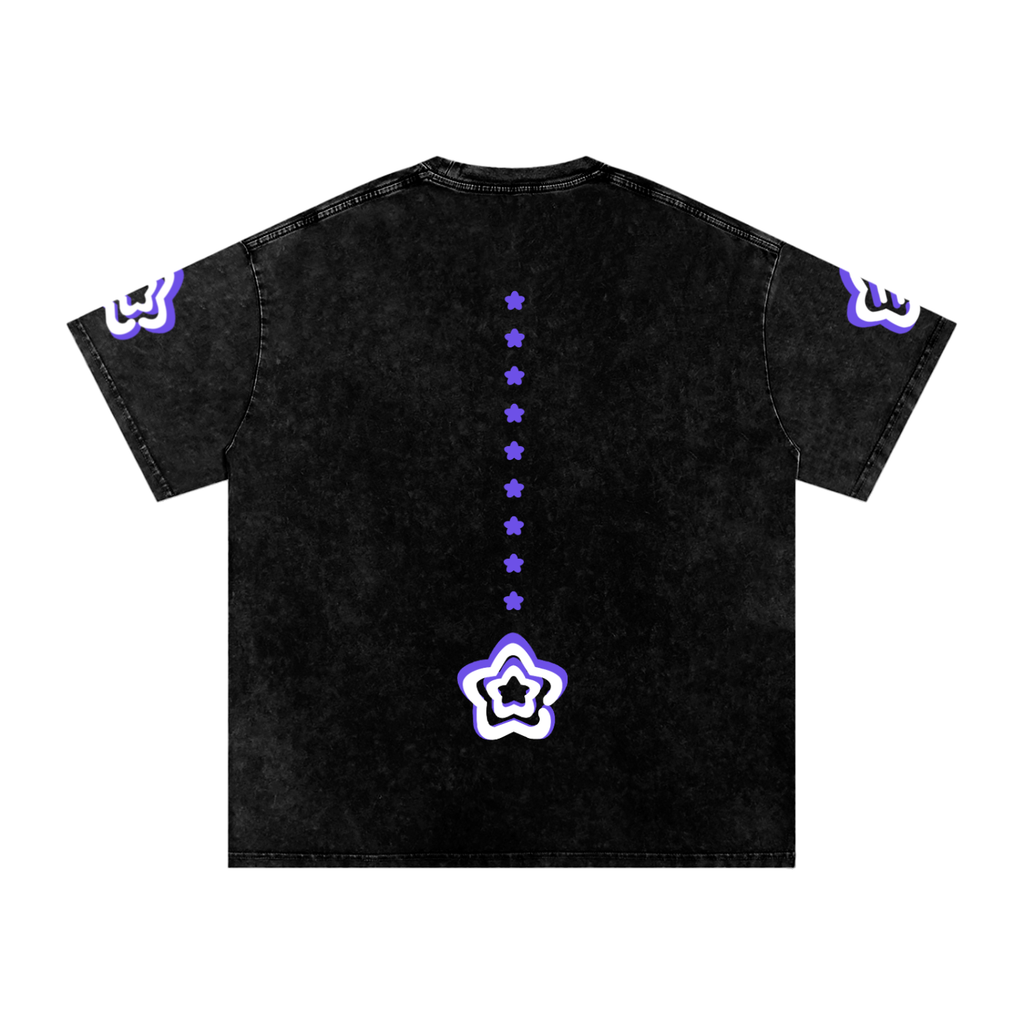 StarGazer®-Snow Washed Oversized Cotton T-Shirt