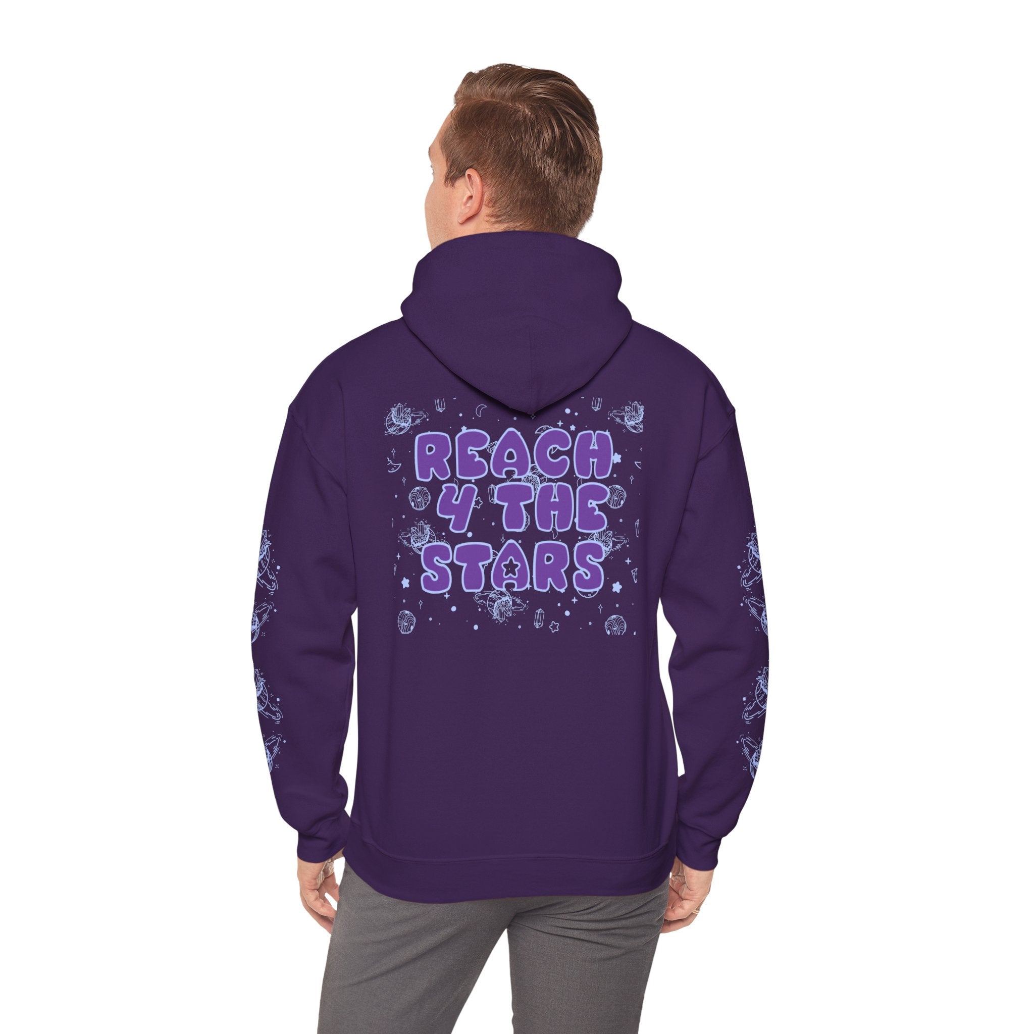 Reach4TheStars®- Unisex Heavy Blend™ Hooded Sweatshirt (Stellar)
