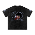 Reach4TheStars®-Snow Washed Oversized Cotton T-Shirt