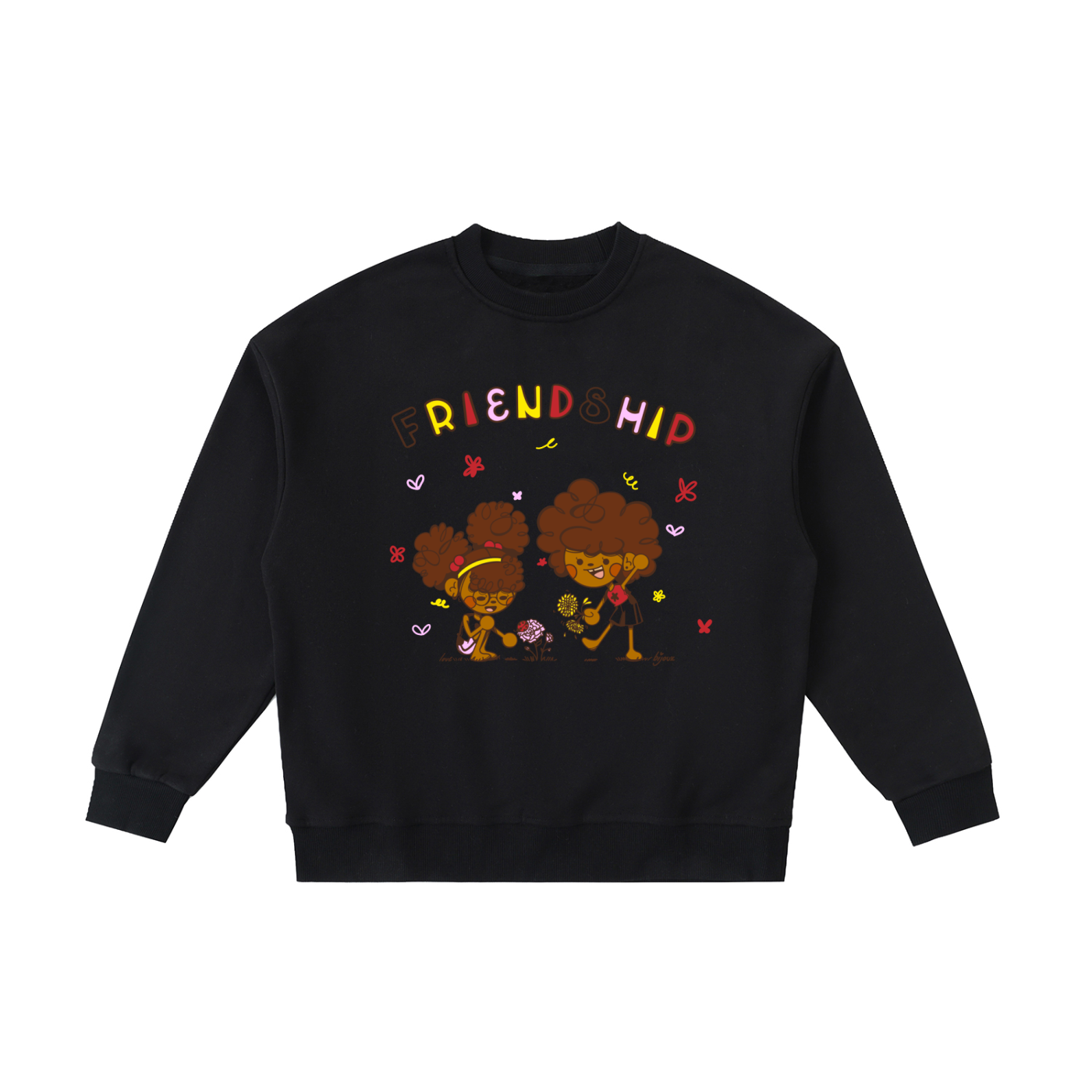 FRIENDSHIP- Essential Fleece Kids Crewneck Sweatshirt