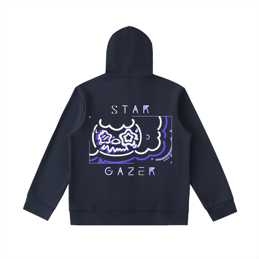 StarGazer® Essential Heavyweight High Neck  Zip-Up Hoodie