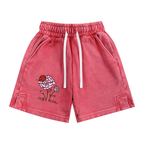 FRIENDSHIP- Snow Washed Kids Shorts