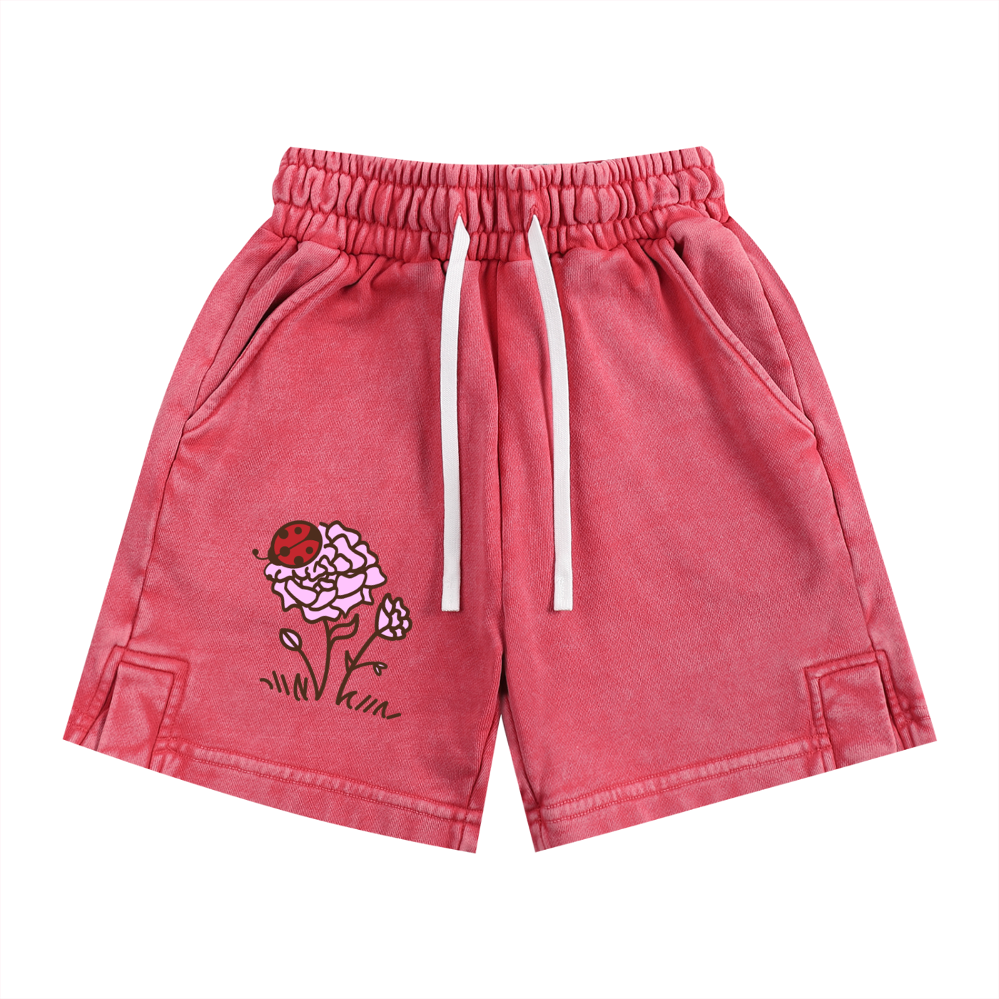 FRIENDSHIP- Snow Washed Kids Shorts