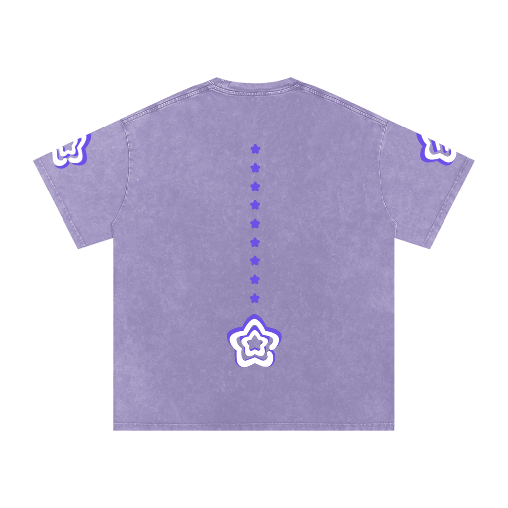 StarGazer®-Snow Washed Oversized Cotton T-Shirt
