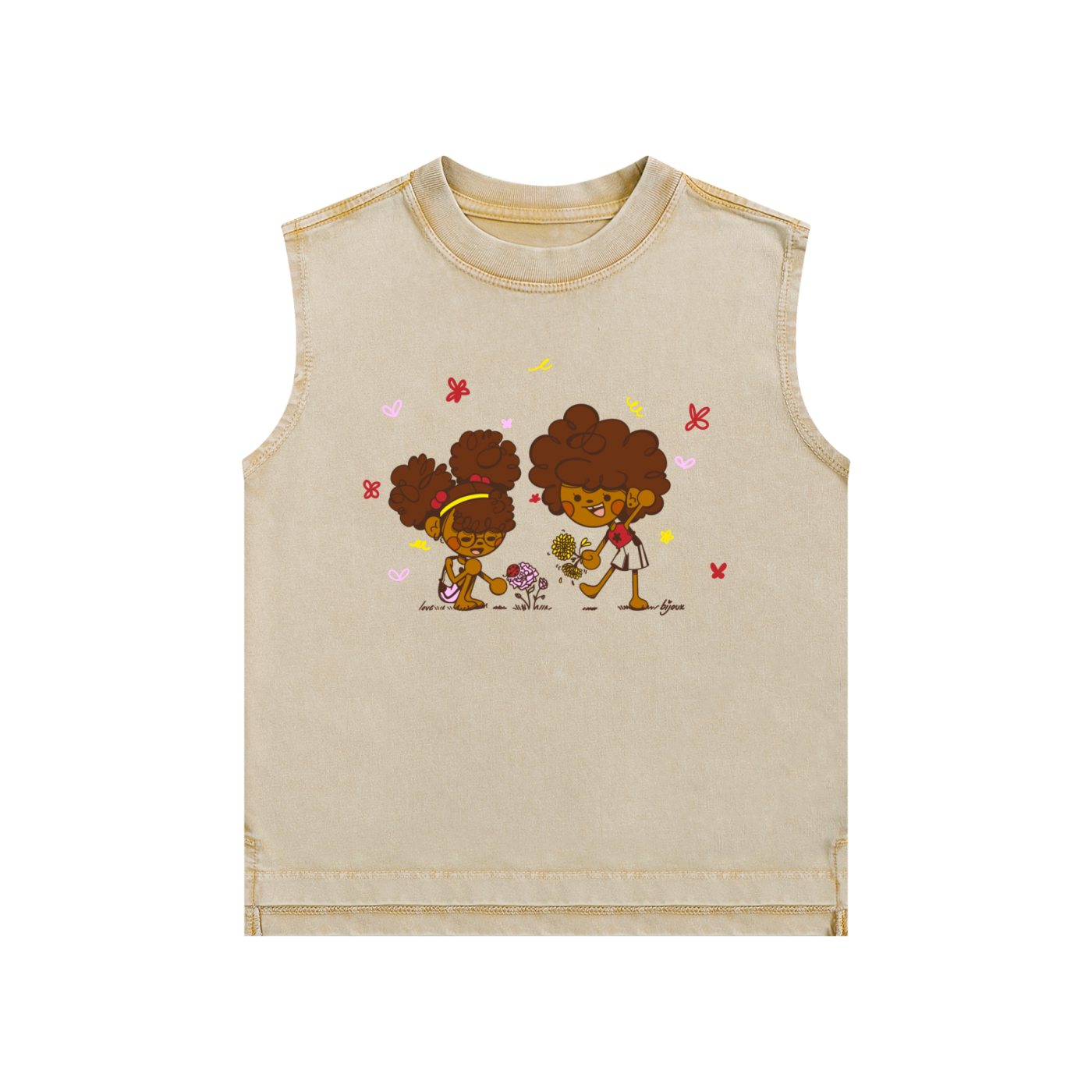FRIENDSHIP- Snow Washed Kids Tank Top