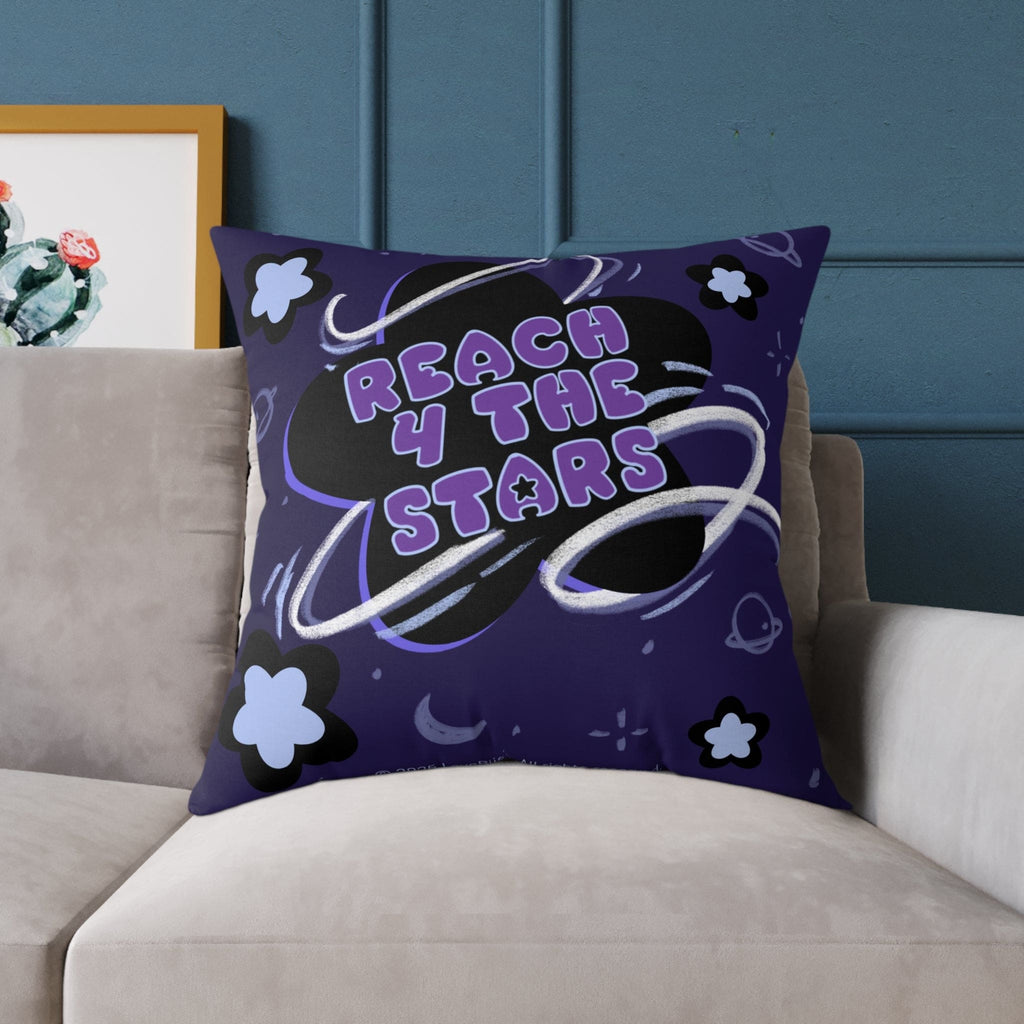 Reach4TheStars®-Square Pillow (Quasar)