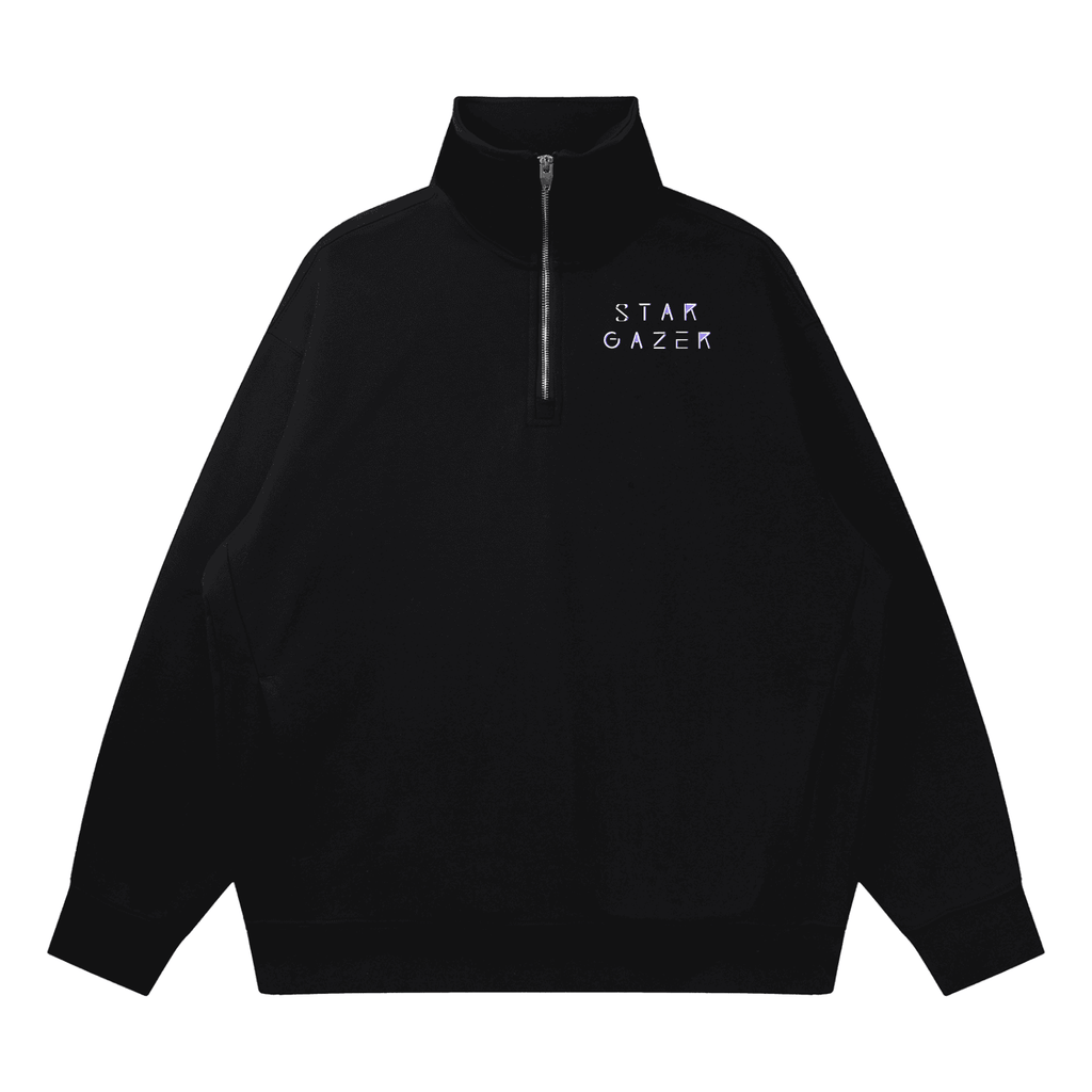 StarGazer® Quarter-Zip Drop Shoulder Sweatshirt
