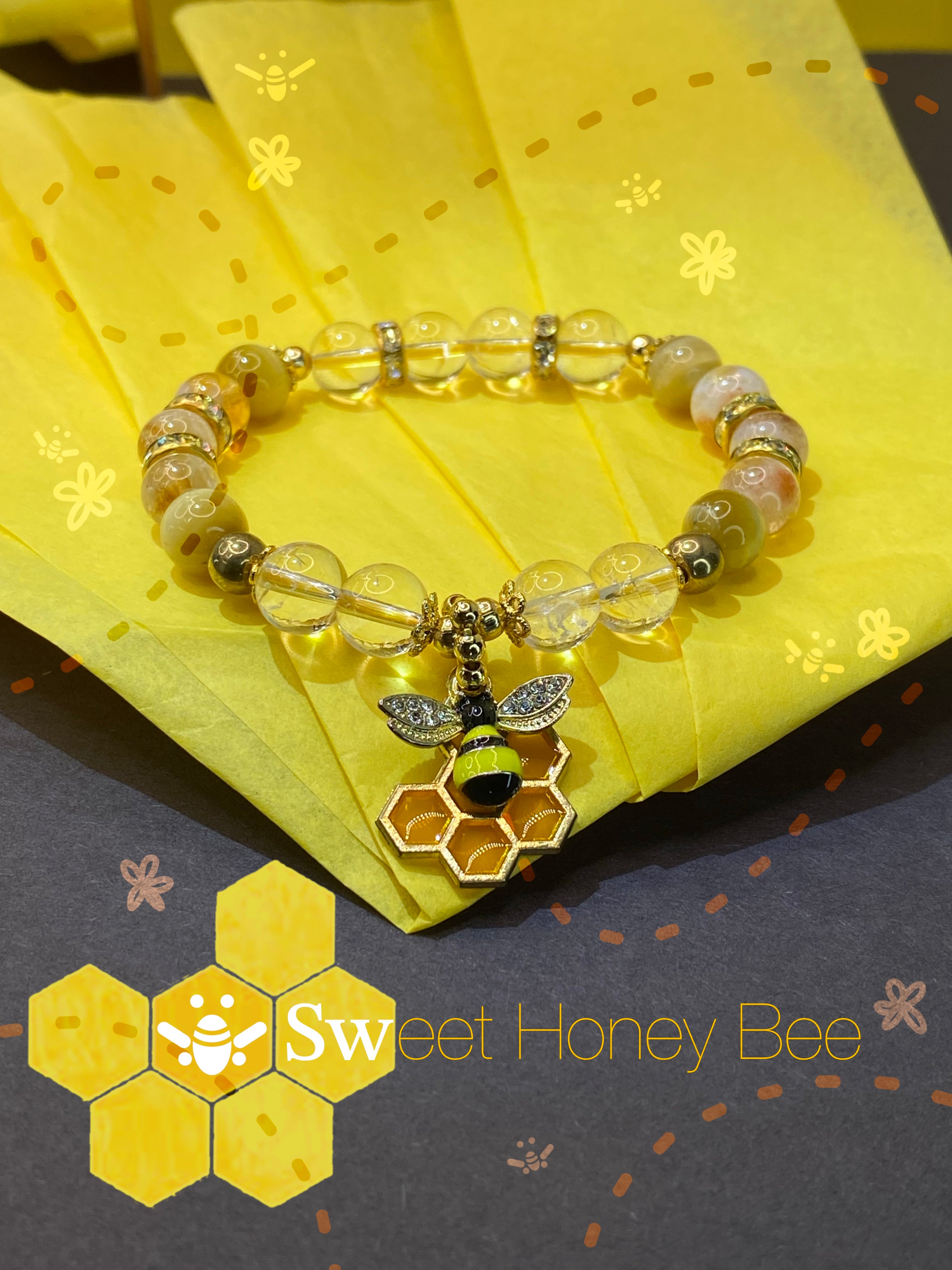 Sweet Honey Bee Bracelet