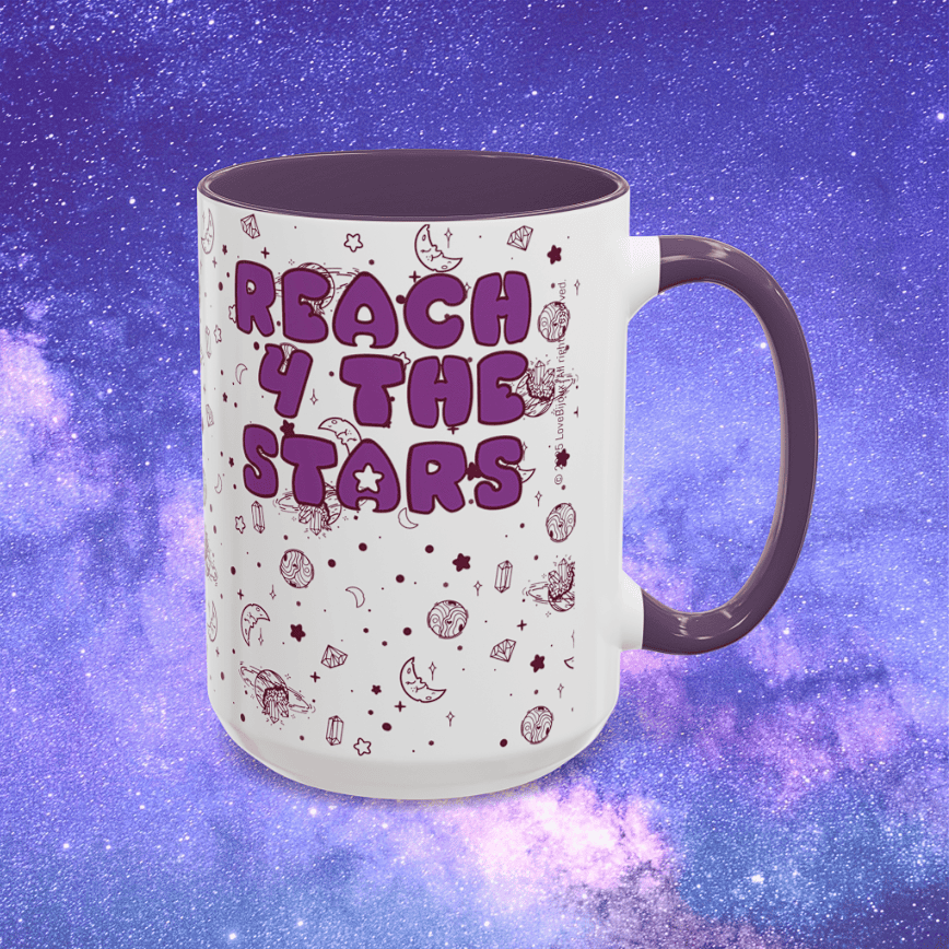 Reach4TheStars®- Coffee Mug (11, 15oz) (Nebula)