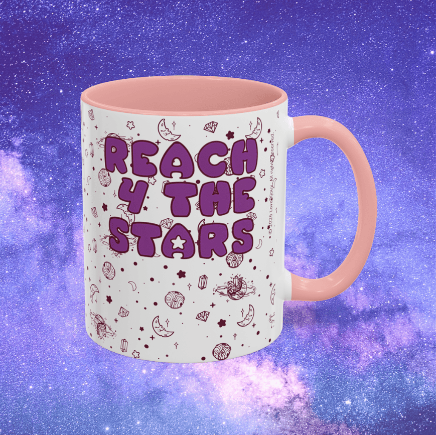 Reach4TheStars®- Coffee Mug (11, 15oz) (Nebula)