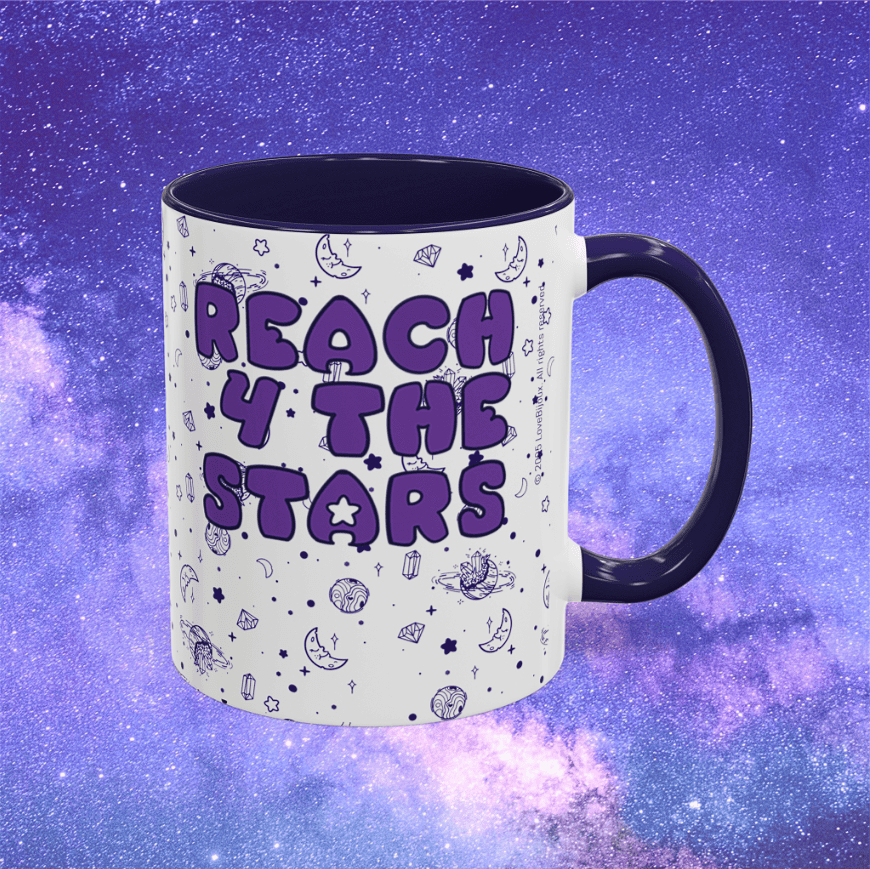 Reach4TheStars®- Coffee Mug (11, 15oz) (Stellar)