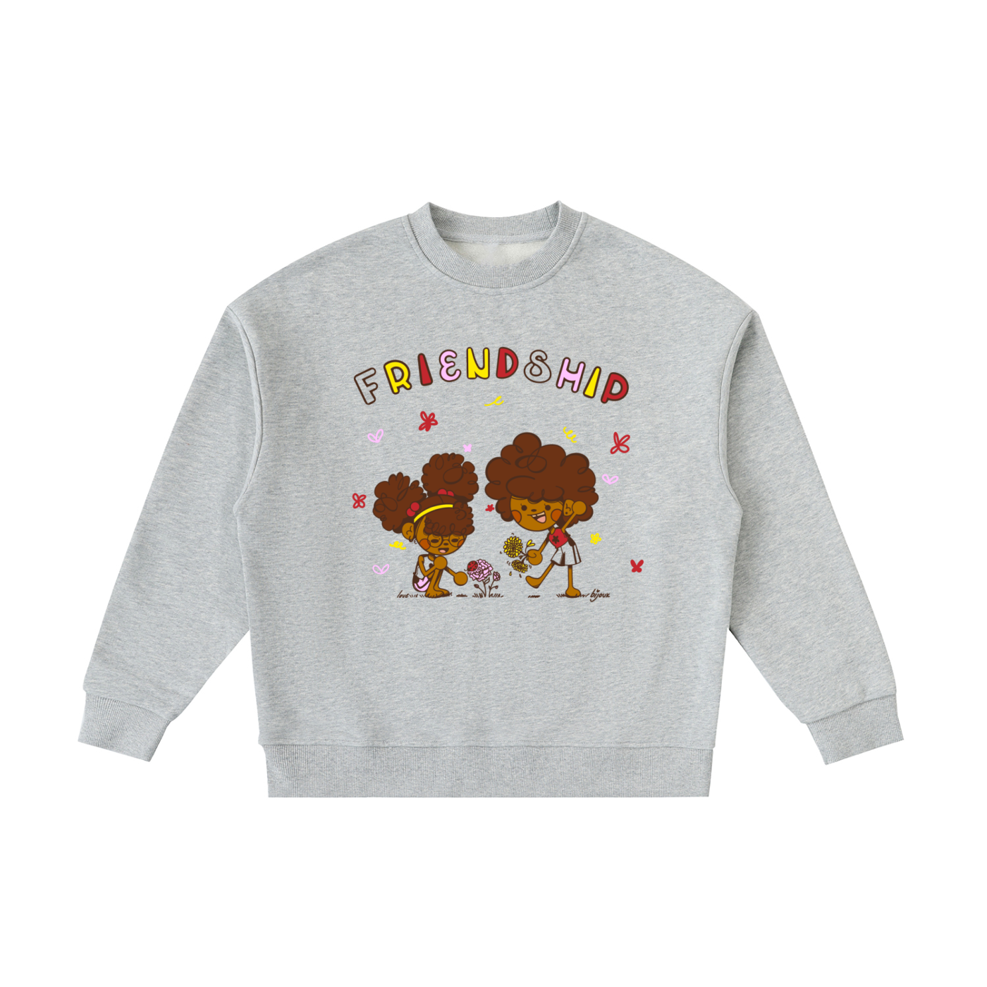 FRIENDSHIP- Essential Fleece Kids Crewneck Sweatshirt