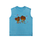 FRIENDSHIP- Snow Washed Kids Tank Top