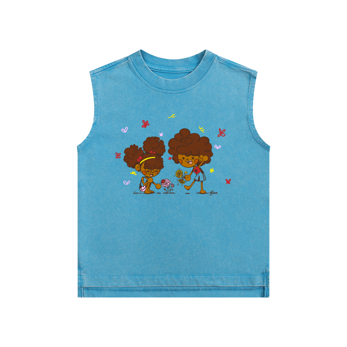 FRIENDSHIP- Snow Washed Kids Tank Top
