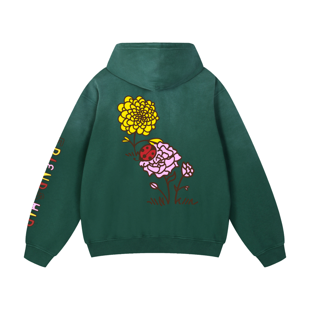 FRIENDSHIP (Adult)- Heavyweight Sunfade Oversized Hoodie