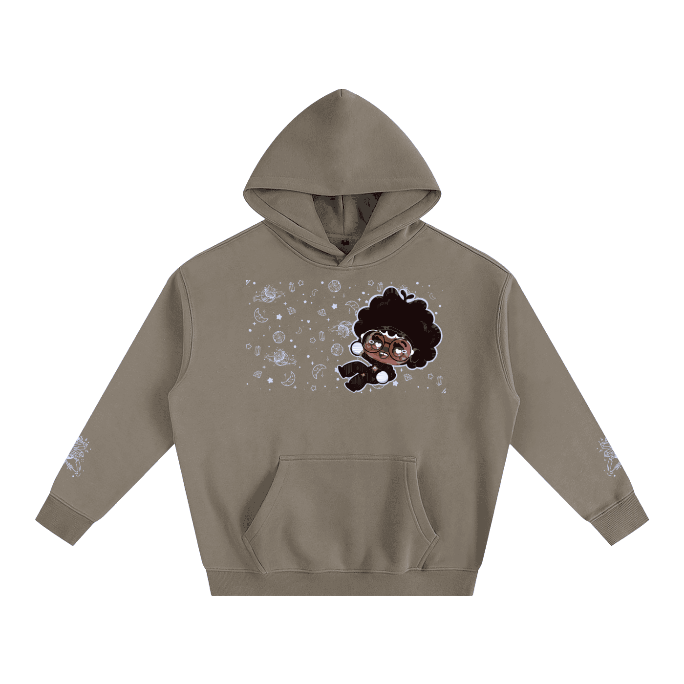 Reach4TheStars® Oversize Fleeced Hoodie