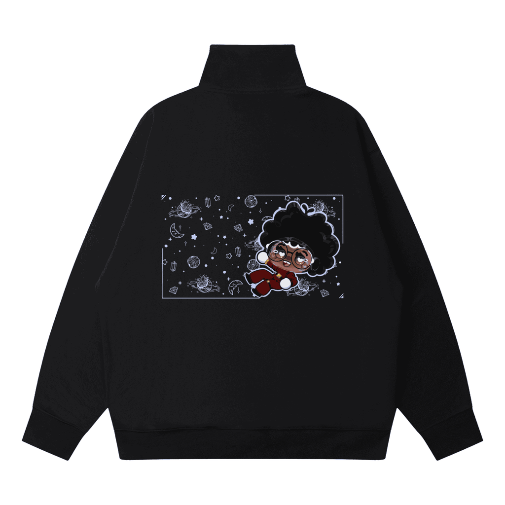 Reach4TheStars® Quarter-Zip Drop Shoulder Sweatshirt