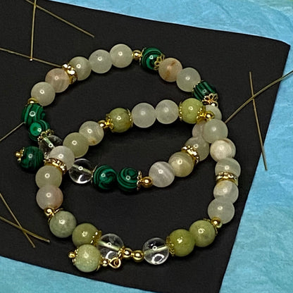 Afghan Jade Bracelets - Love Bijoux