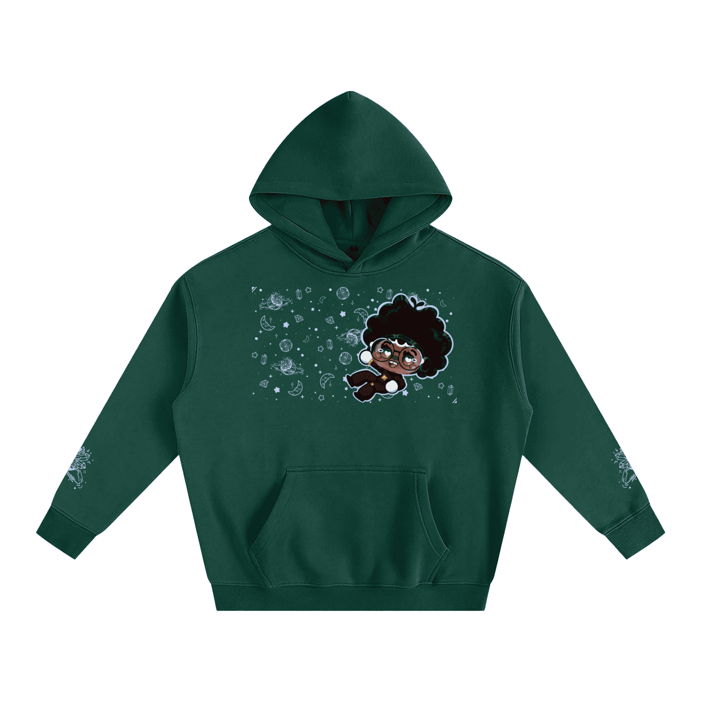 Reach4TheStars® Oversize Fleeced Hoodie