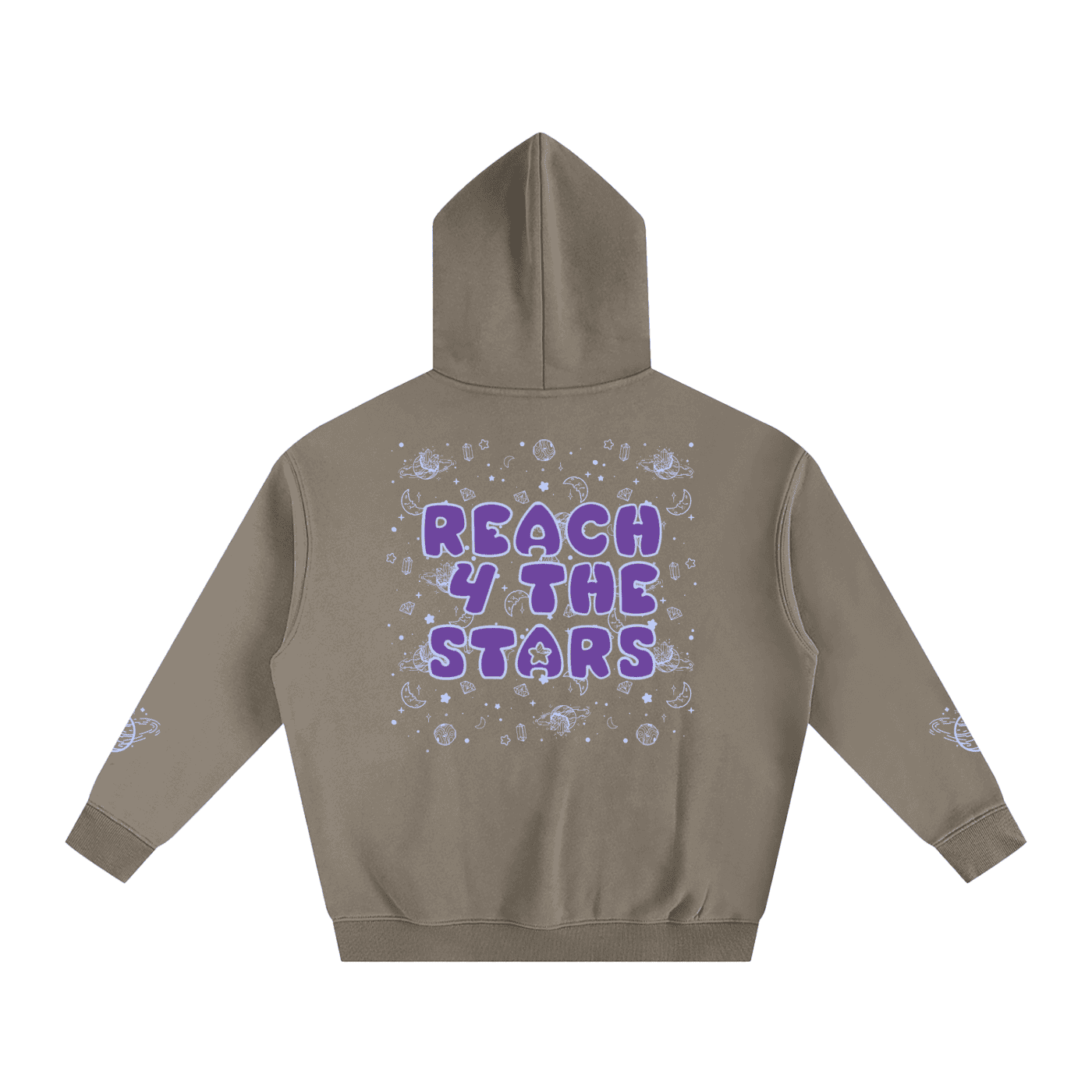 Reach4TheStars® Oversize Fleeced Hoodie