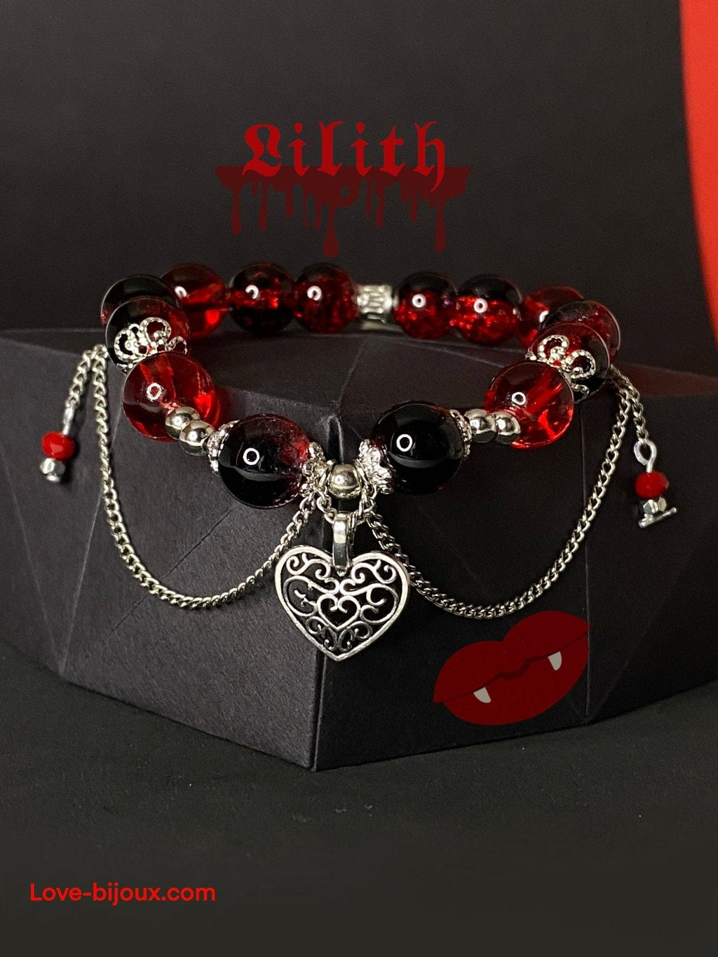 Blood Rose & Lilith Bracelets - Love Bijoux
