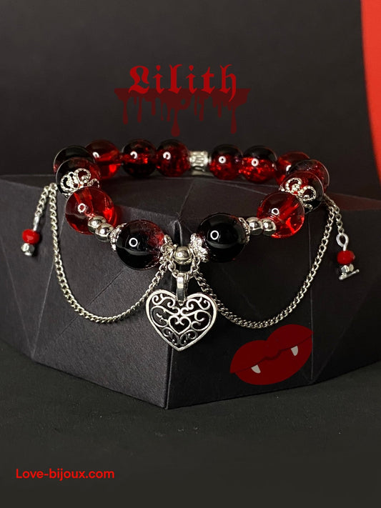 Blood Rose & Lilith Bracelets - Love Bijoux