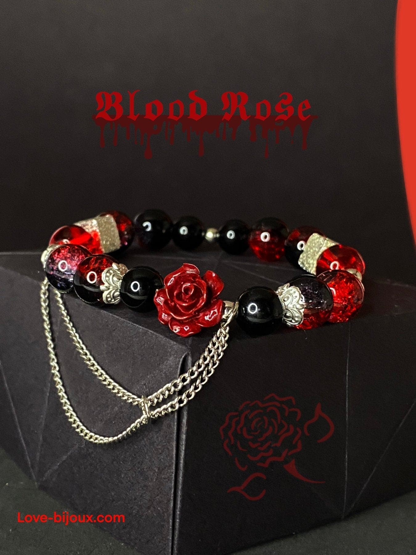 Blood Rose & Lilith Bracelets - Love Bijoux