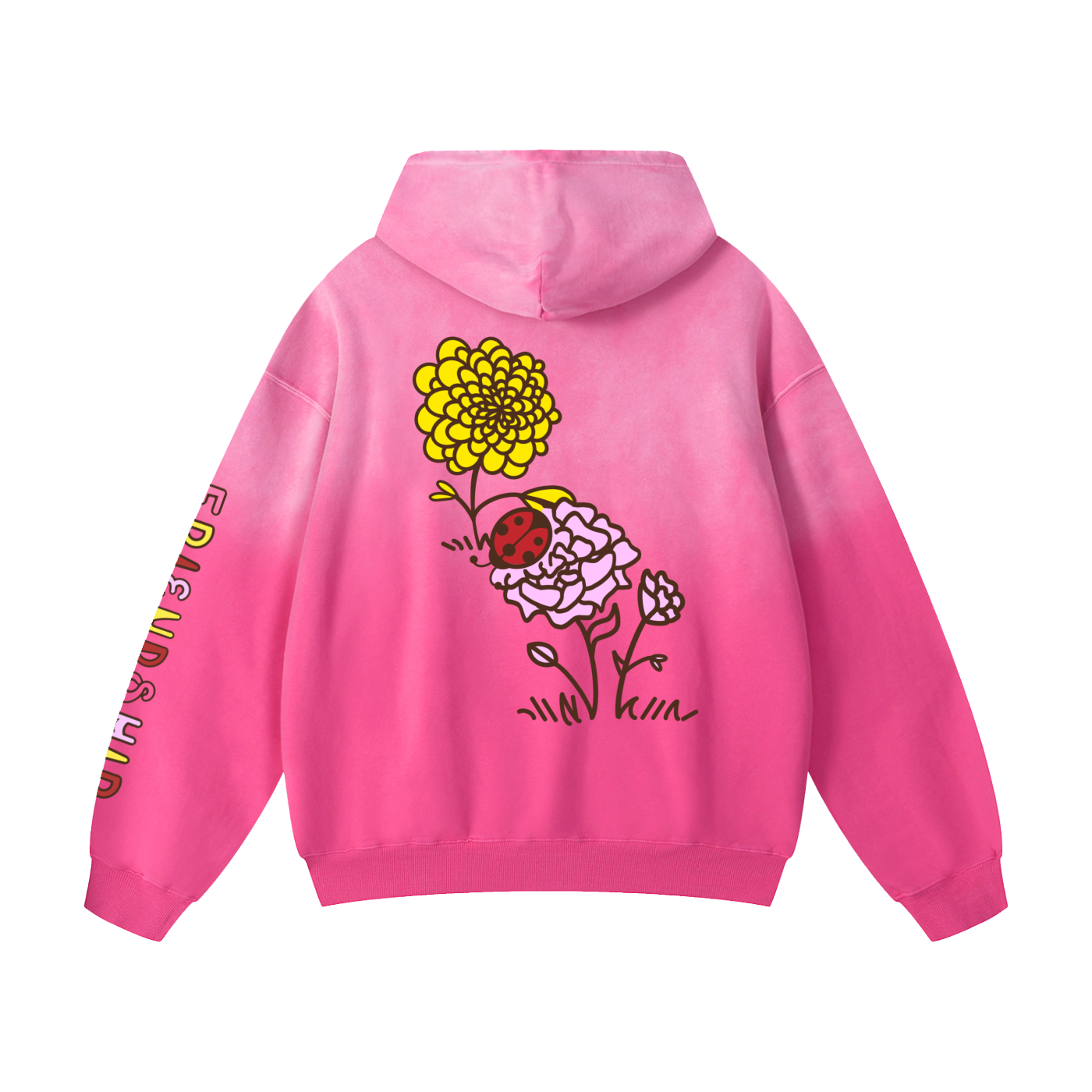 FRIENDSHIP (Adult)- Heavyweight Sunfade Oversized Hoodie