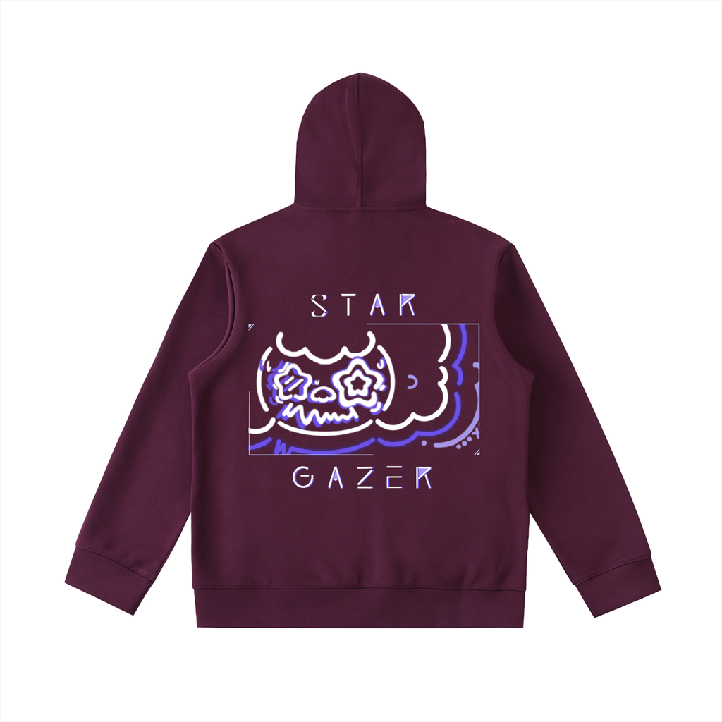 StarGazer® Essential Heavyweight High Neck  Zip-Up Hoodie