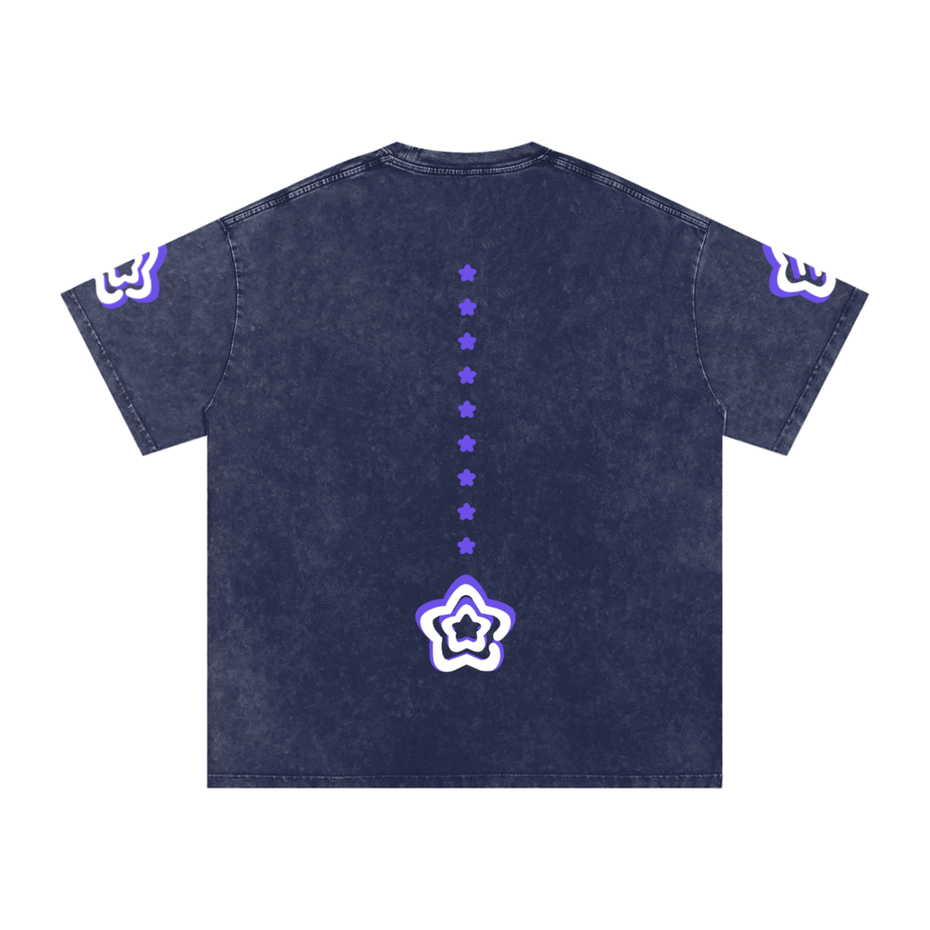 StarGazer®-Snow Washed Oversized Cotton T-Shirt