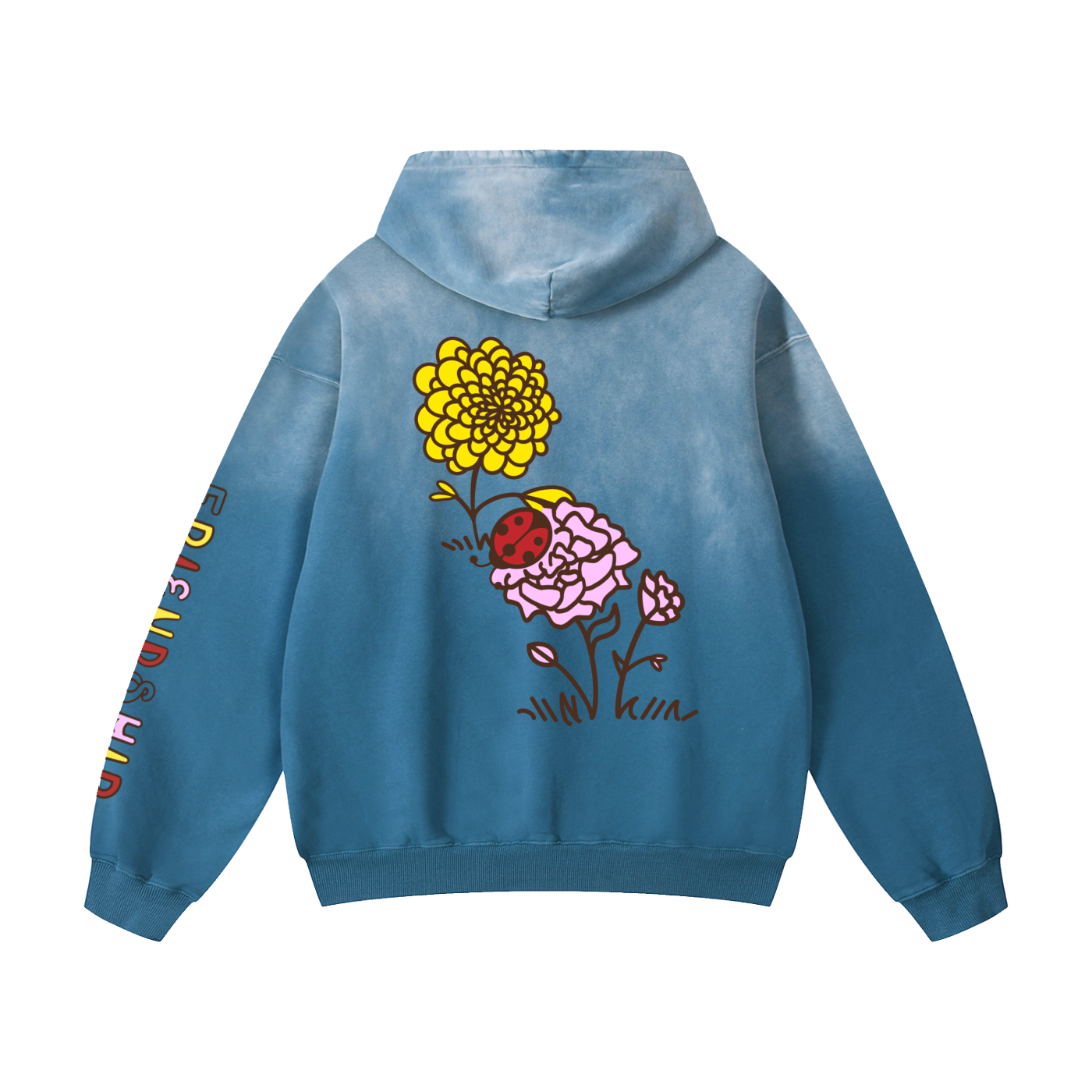 FRIENDSHIP (Adult)- Heavyweight Sunfade Oversized Hoodie