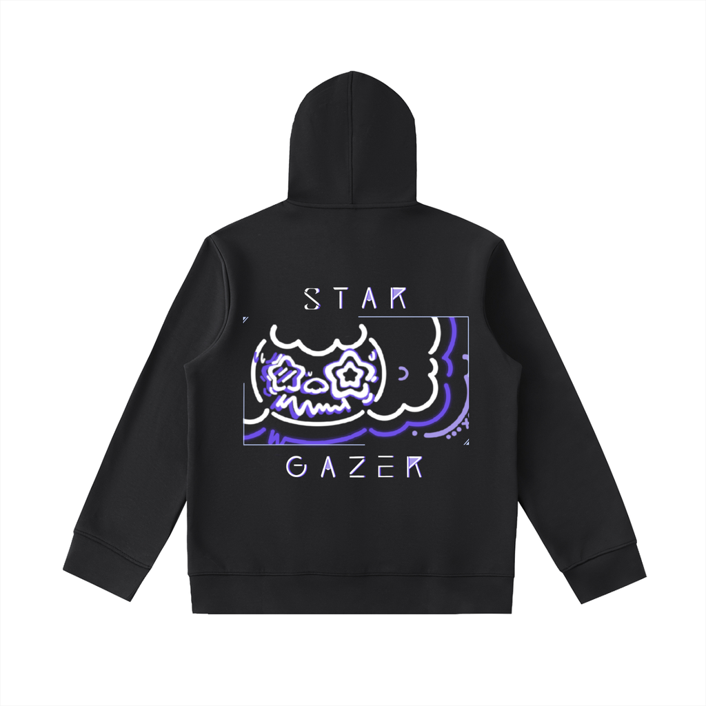 StarGazer® Essential Heavyweight High Neck  Zip-Up Hoodie