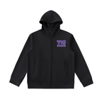 Reach4TheStars® Essential Heavyweight High Neck  Zip-Up Hoodie