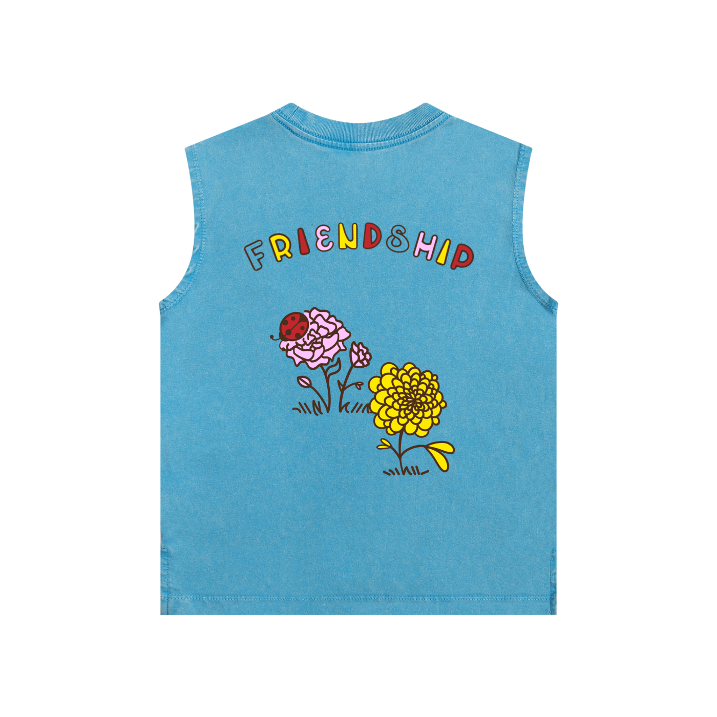 FRIENDSHIP- Snow Washed Kids Tank Top