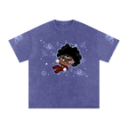 Reach4TheStars®-Snow Washed Oversized Cotton T-Shirt