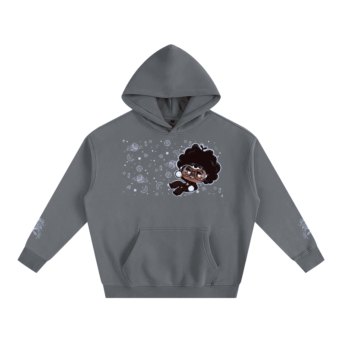 Reach4TheStars® Oversize Fleeced Hoodie