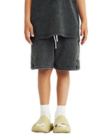 FRIENDSHIP- Snow Washed Kids Shorts