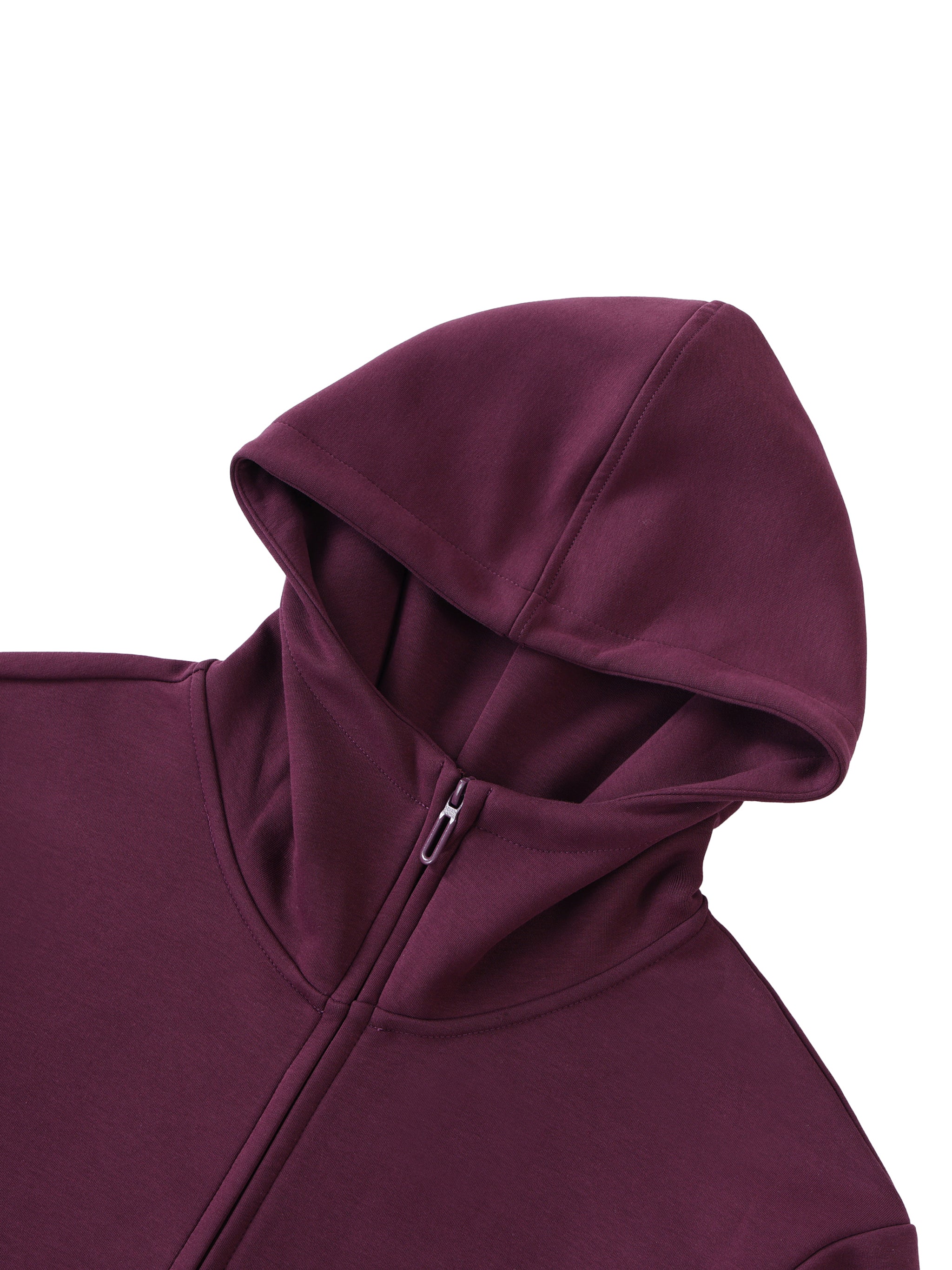 Reach4TheStars® Essential Heavyweight High Neck  Zip-Up Hoodie